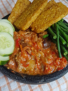 Foto resep Sambal terong bakar