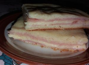 Una foto de Masa licuada para torta de jamón y queso