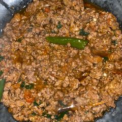 A picture of Qeema (mince).