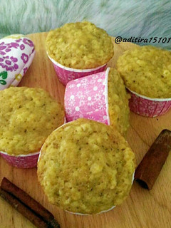 Foto resep Muffin Pisang (banana muffin)