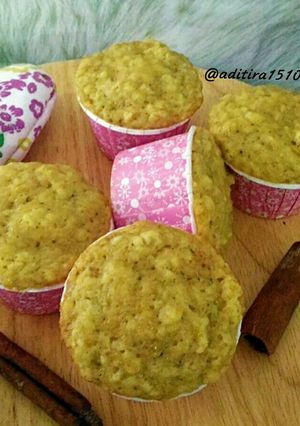 Foto resep Muffin Pisang (banana muffin)