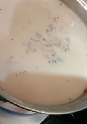 A picture of Almond and Masala Milk.