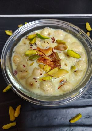 A picture of ❤️ MAKHANA KHEER ❤️.
