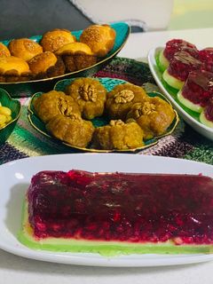 عکسی از دستور ژله یلدایی