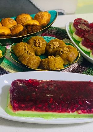 عکسی از دستور ژله یلدایی