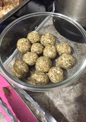 Una foto de Bolitas integrales con dulce natural