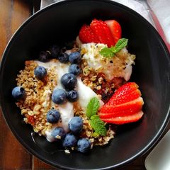 Simple healthy granola A picture of Simple healthy granola.