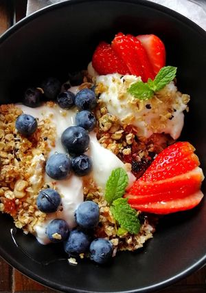 A picture of Simple healthy granola.