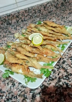 صورة لوصفة تتبيلة السمك المقلي 😍