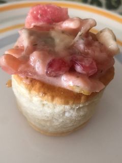 Una foto de Ensalada de salmón ahumado
