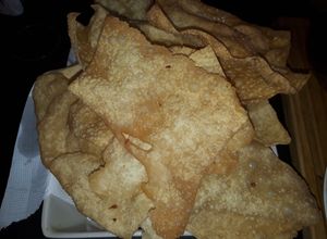 Una foto de Wantán frito