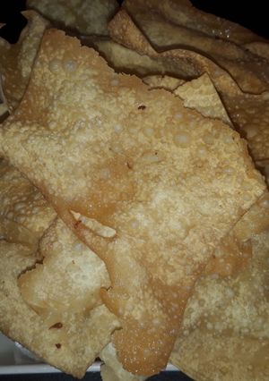 Una foto de Wantán frito