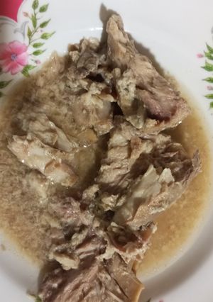 عکسی از دستور تن ماهی خانگی