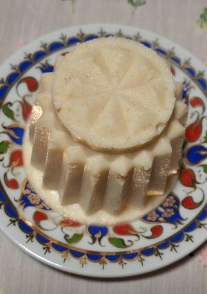 Una foto de Gelatina de almendra
