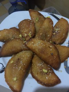 صورة لوصفة قطايف بالمكسرات