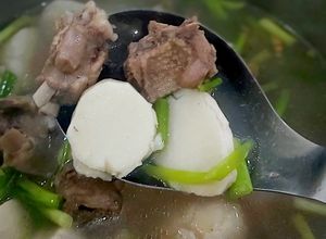 Hình của món Canh vịt nấu sấu.