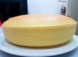 Hình của món Bánh Bông Lan Phô Mai Nhật Bản.