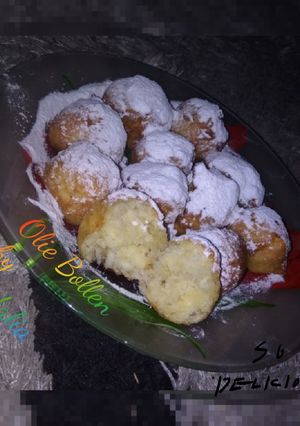 Foto resep Olie Bollen Menul rasa Pisang 🍌
