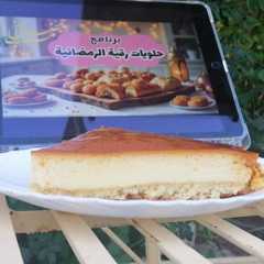 كريم الكراميل الفرن بطبقة البسبوسة-レシピのメイン写真