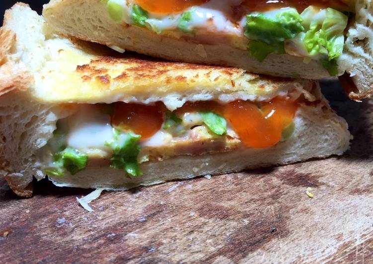 Resep Sandwich Telur 🥪 yang Bikin Ngiler