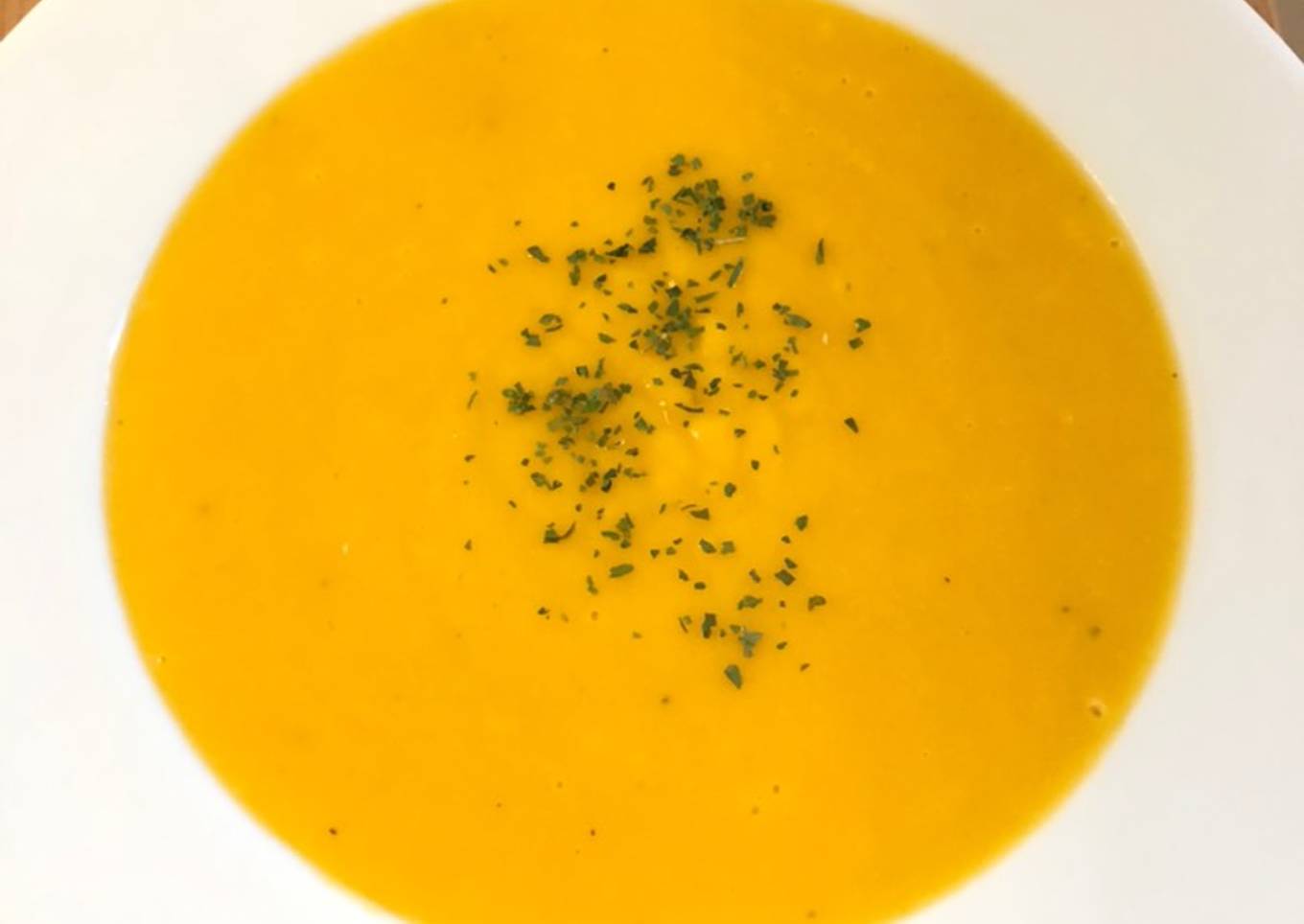 Crema de calabaza