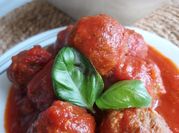 Une photo de boulette de viande airfryer