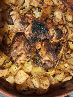 Foto de Frango🐔 no forno