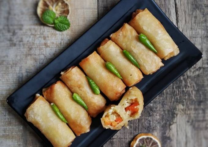 Anti Ribet, Membuat Risoles kulit lumpia Kekinian