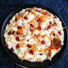 A picture of Curd rice.
