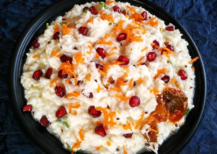 Dinner Ideas Curd rice