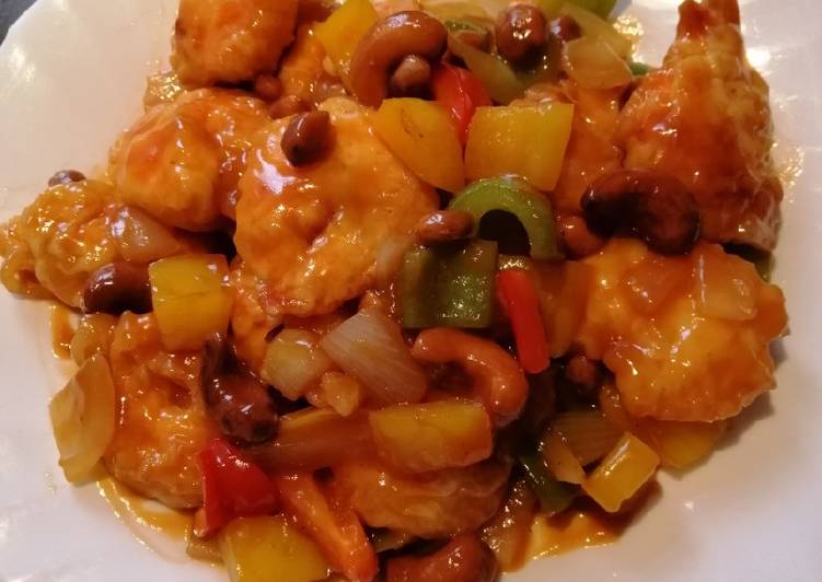 Steps to Prepare Super Quick Homemade Kung Pao Shrimp