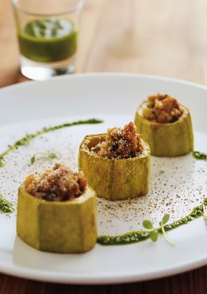 Foto di Tronchetti di zucchine con ripieno