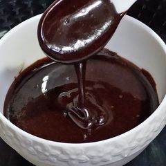 A picture of होममेड चॉकलेट गनाश(home chocolate ganache recipe in hindi).