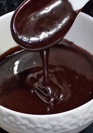 A picture of होममेड चॉकलेट गनाश(home chocolate ganache recipe in hindi).