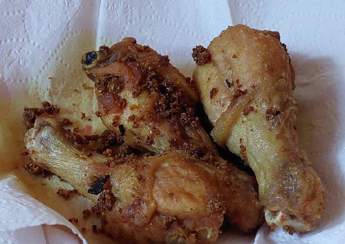 Ayam Goreng Marinasi Super Simple Hanya Pakai 3 Bahan Ini