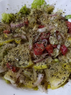 Una foto de Ceviche de ensalada