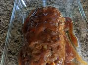 A picture of old-fashioned meatloaf
