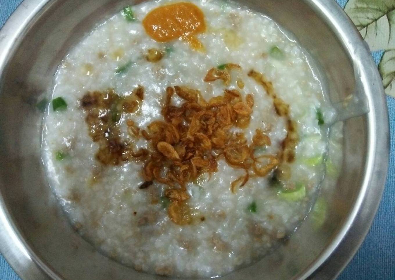 Bubur sapi cincang