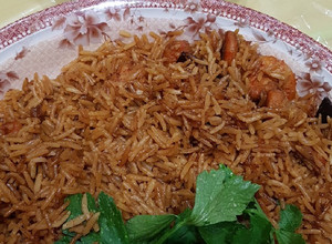 صورة لوصفة كبسة ربيان