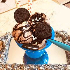 Soya milk chocolate ice cream#dairyfree#homemade soybeanmilk#themechallenge A picture of Soya milk chocolate ice cream#dairyfree#homemade soybeanmilk#themechallenge.