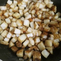 A picture of Ranch Seasoned Fried Taters.