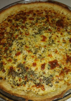 صورة لوصفة كيش بالطون