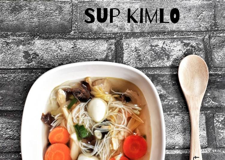 Cara Gampang Membuat Sup Kimlo, Lezat