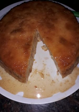 Una foto de Budín de pan