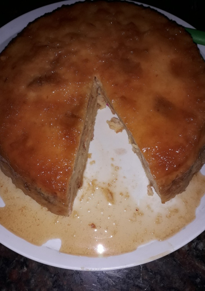 Una foto de Budín de pan
