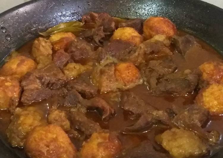 Bali daging dan telur