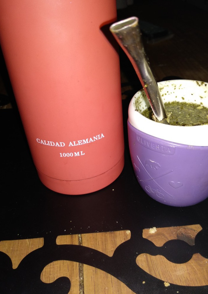 Una foto de Mate infusionado para eliminar líquido🎶🎵