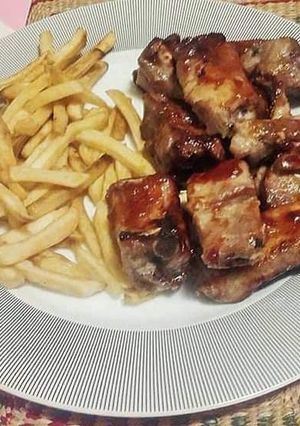 Foto principal de Costillar de cerdo en salsa bbq