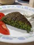 Kuku Sabzi (vegetable kuku)