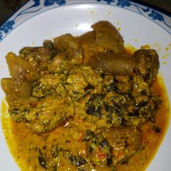 A picture of Egusi soup.